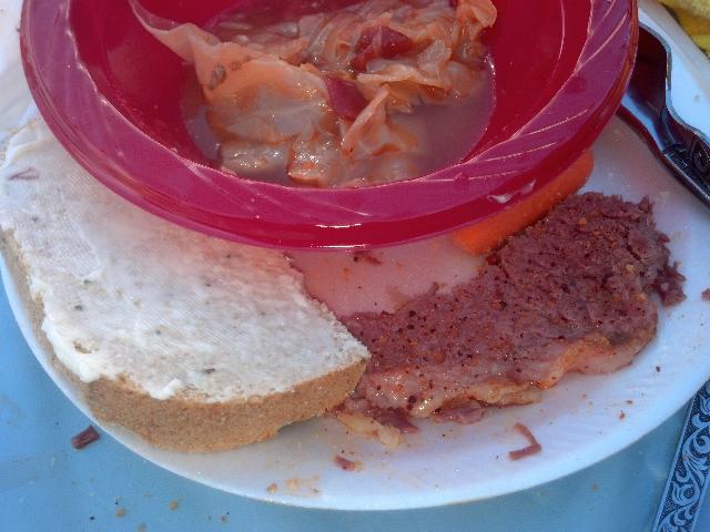 Corned
    Beef and Cabbage