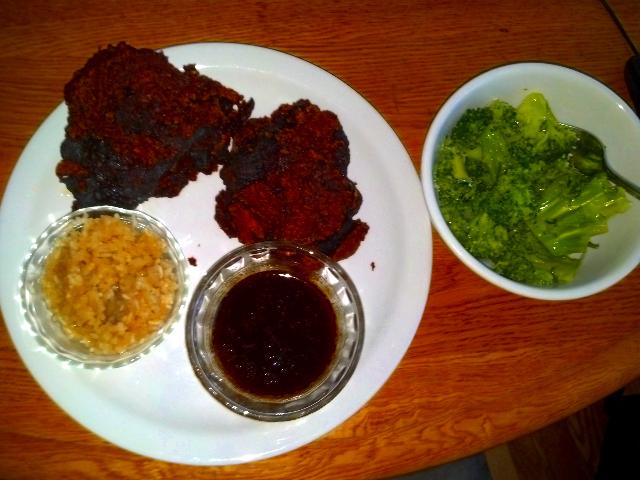 Fried
    Chicken and Broccoli