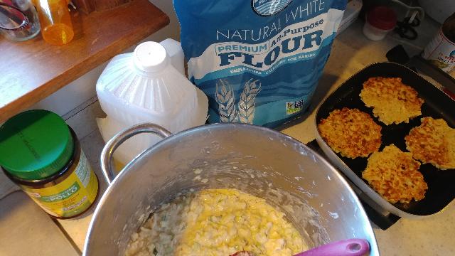 Okonomiyaki ingredients