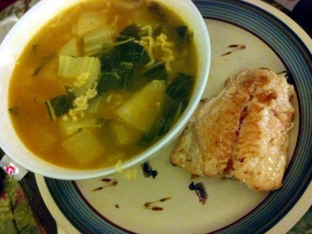 Salmon
    and Ramen