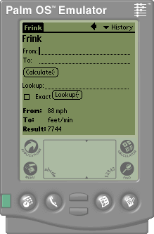 Palm VII Screenshot