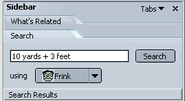 Frink Browser Plugin Screenshot